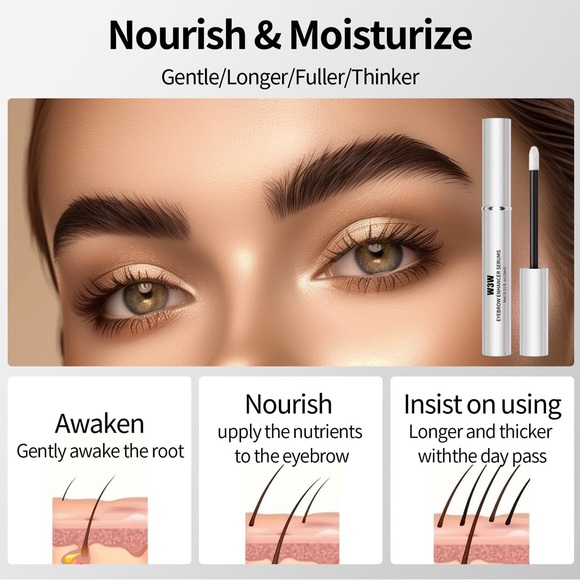 2 IN 1 KIT Eyebrow Growth Serum & Eyelash Growth Serum - Picture 3 of 12